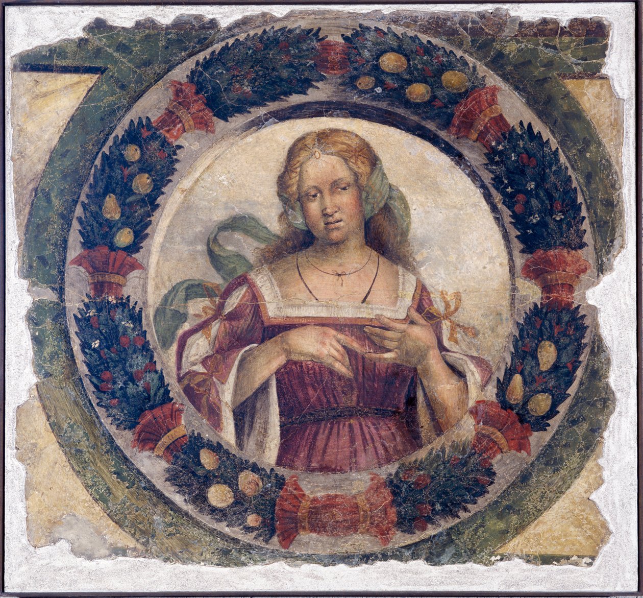 Allegori af matematik, ca. 1496-1555 af Niccolo the Younger Giolfino