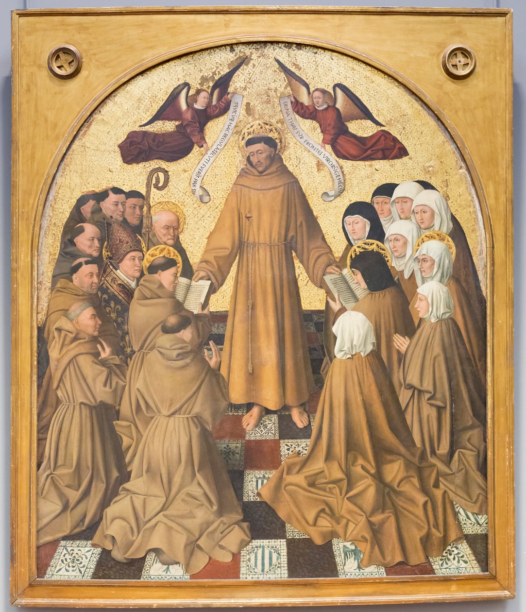 St. Francis leverer reglen af Niccolo Antonio Colantonio