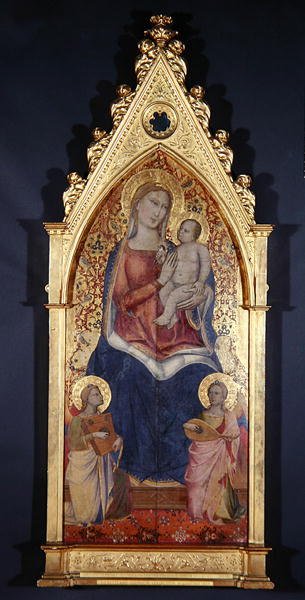Jomfru og barn, ca. 1392 (træ) af Niccolo di Pietro Gerini
