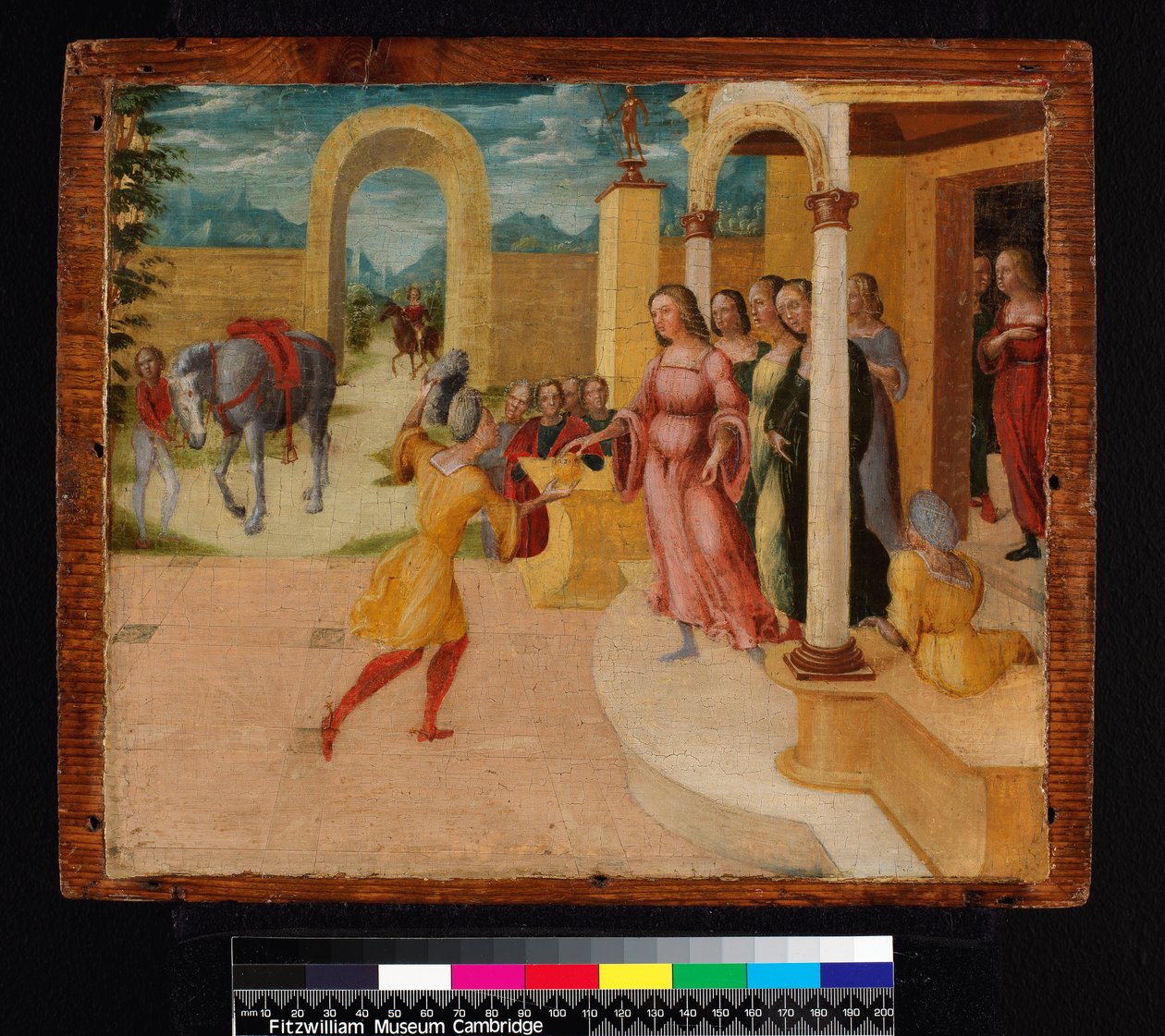 Uidentificeret klassisk emne, før 1555 af Niccolo the Younger Giolfino
