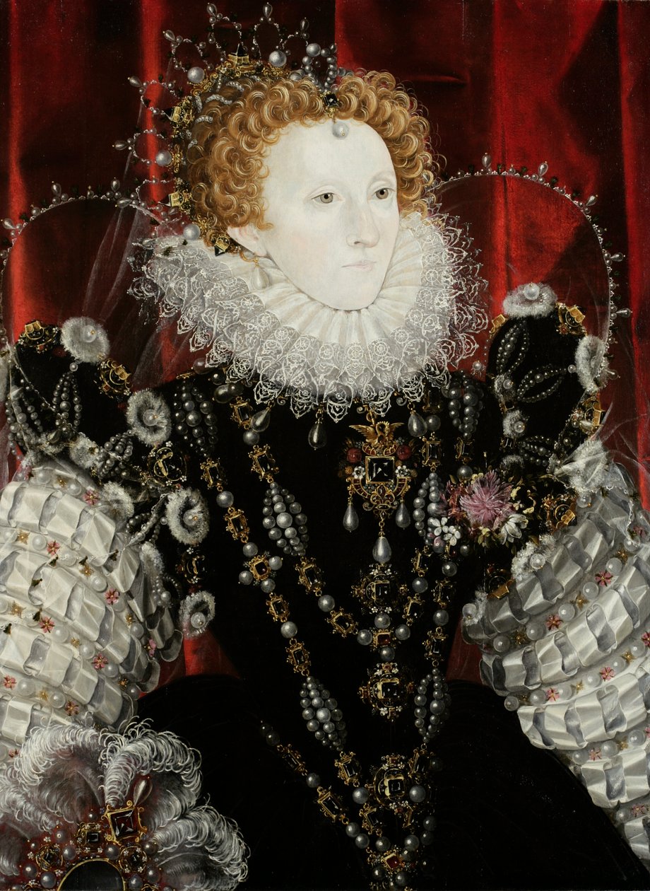 Dronning Elizabeth I (1533–1603) af Nicholas Hilliard