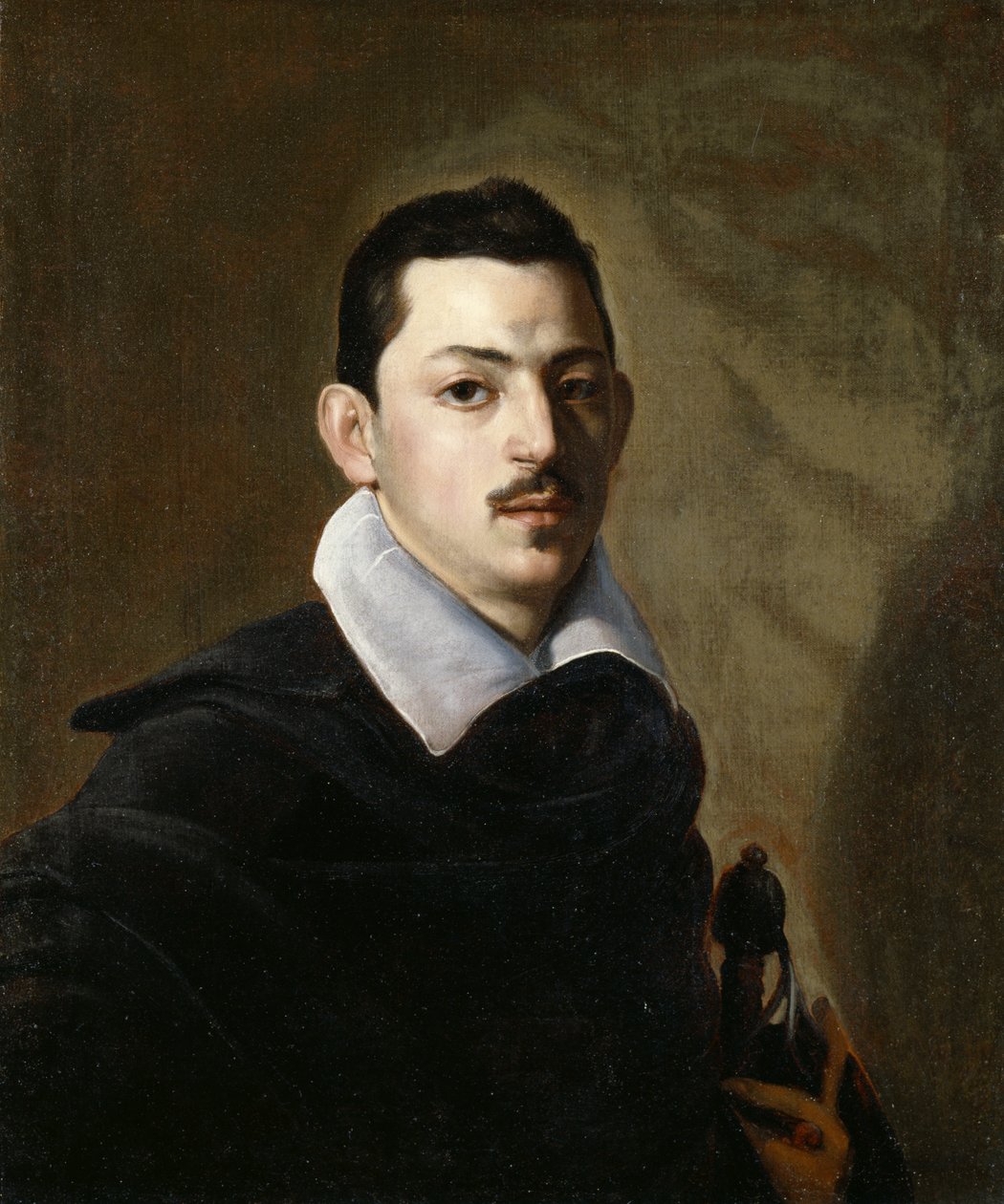 Ung mand med et sværd, c.1618-20 af Nicholas Renieri