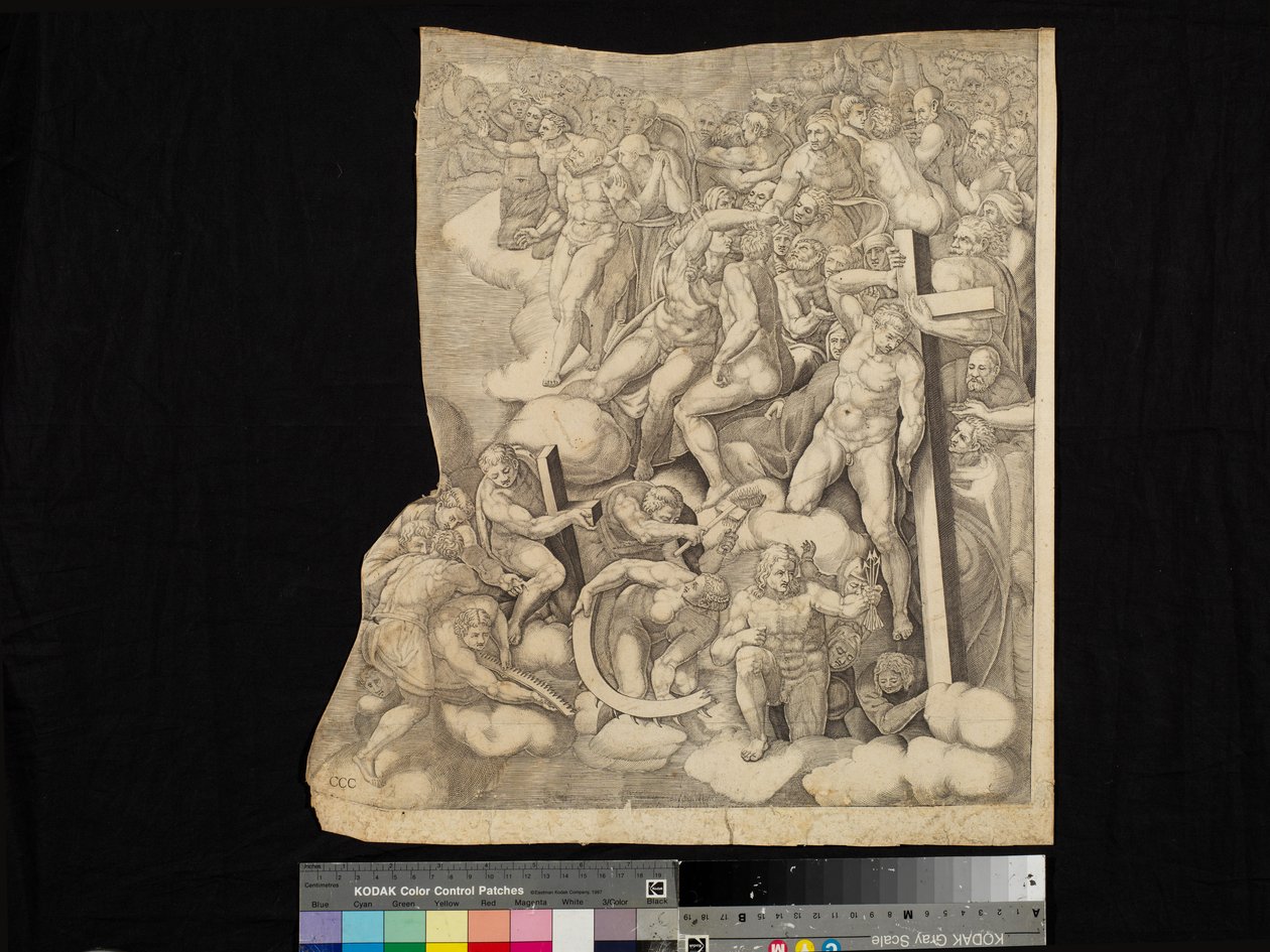 Scene fra The Last Judgment af Nicholas Beatrizet