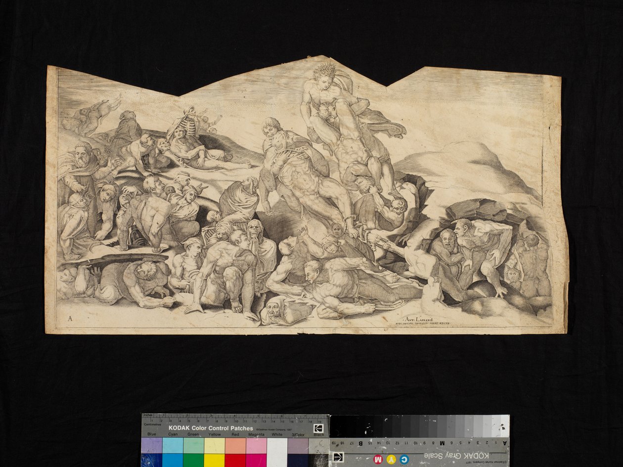 Scene fra The Last Judgment af Nicholas Beatrizet