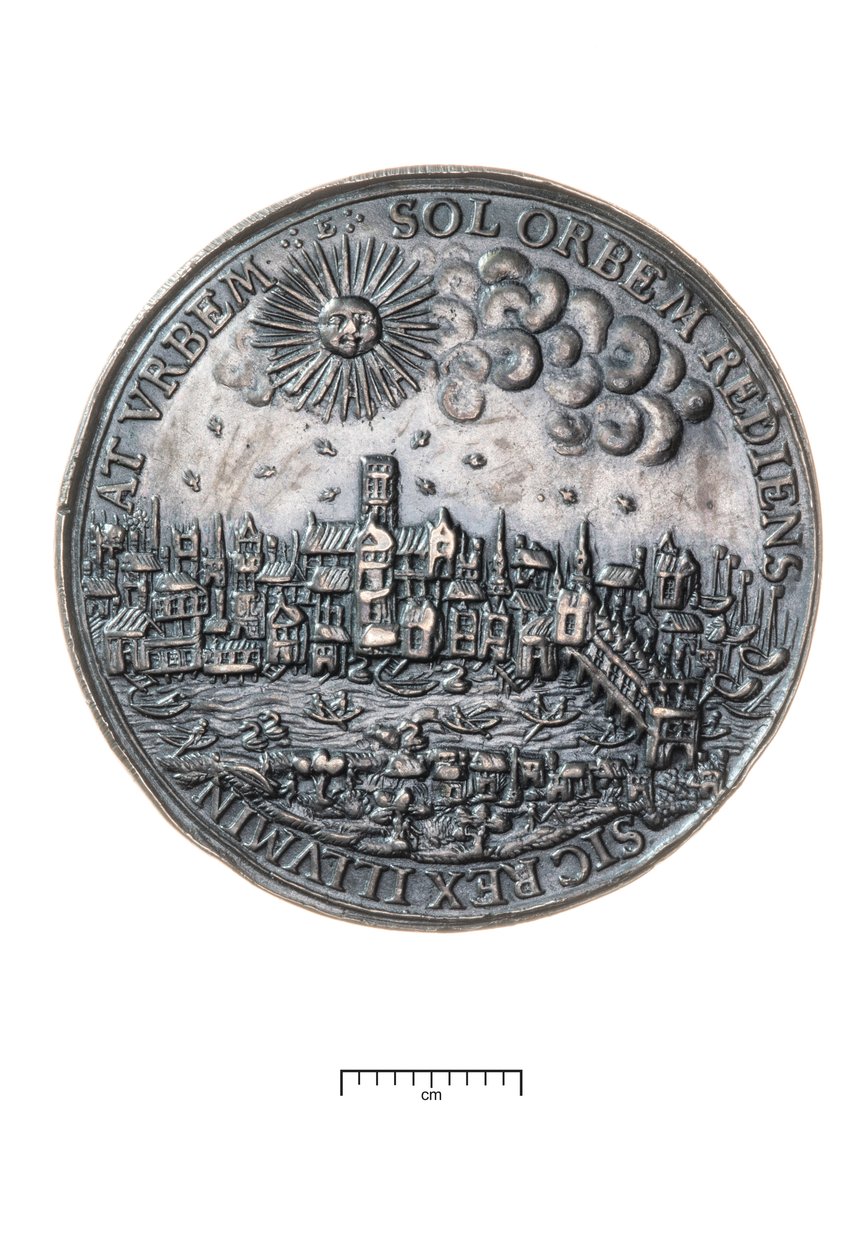 Charles I, Vend tilbage til London efter kroningen i Edinburgh, 1633 af Nicholas Briot