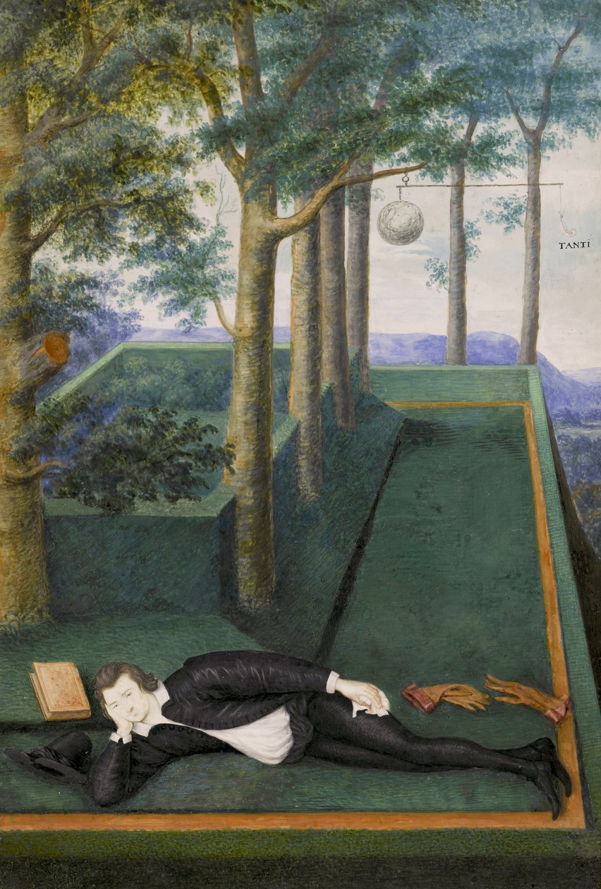 Henry Percy, 9. jarl af Northumberland, 1590-95 af Nicholas Hilliard