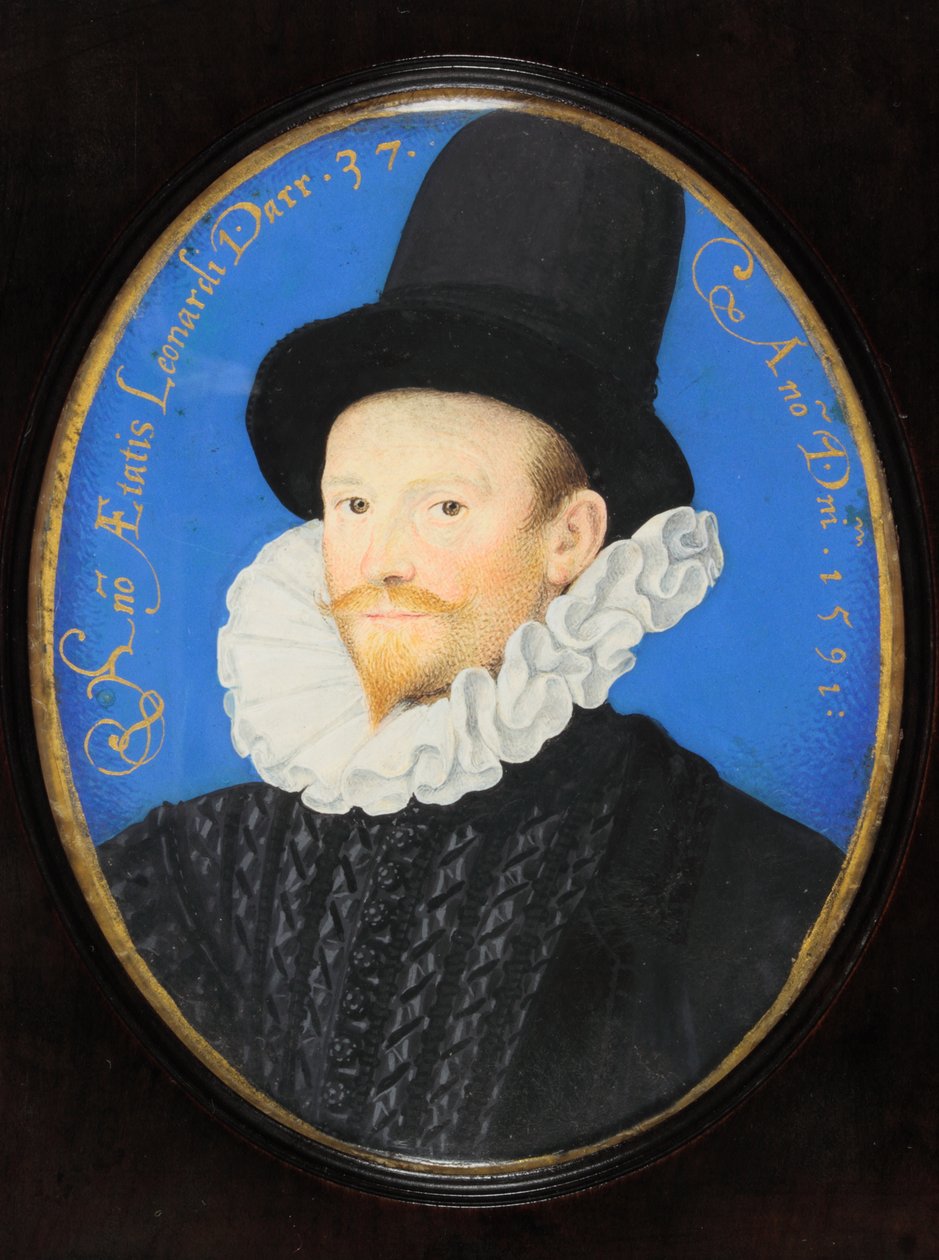 Leonard Darr (emalje) af Nicholas Hilliard
