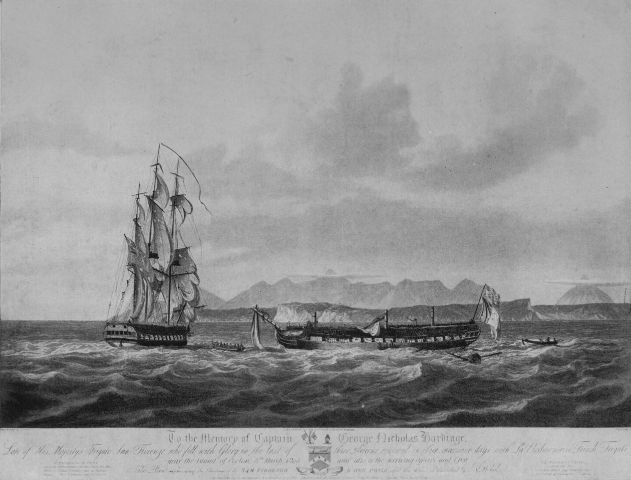 En tre dages jagt og fangst, c1809 af Nicholas Pocock