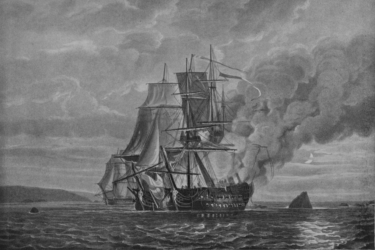 Mars og LHercule, c1799 af Nicholas Pocock