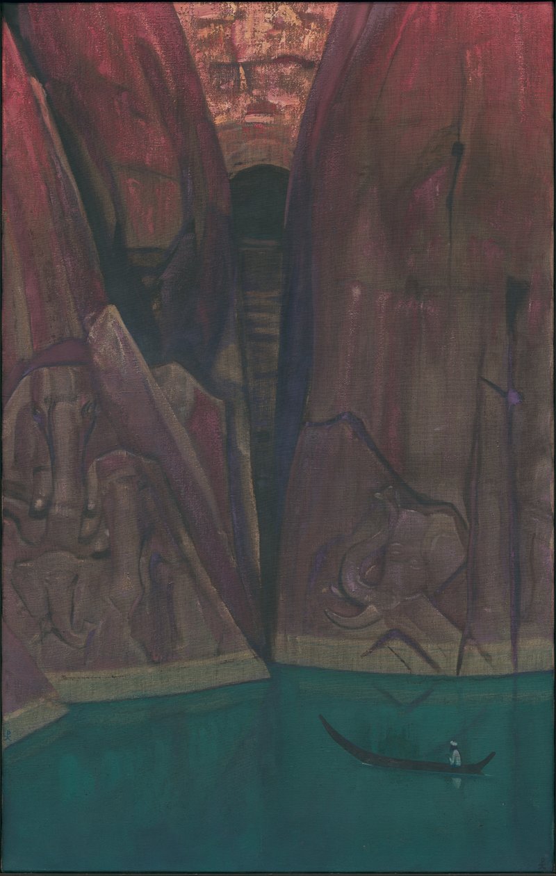 Ashram, "Ashrams"-serien, 1931 af Nicholas Roerich