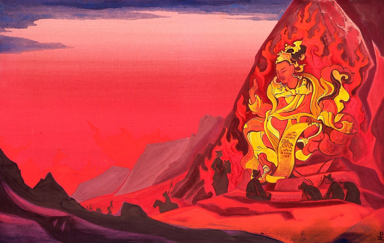 Kommando over Rigden Djapo, 1933. af Nikolai Konstantinowitsch Roerich