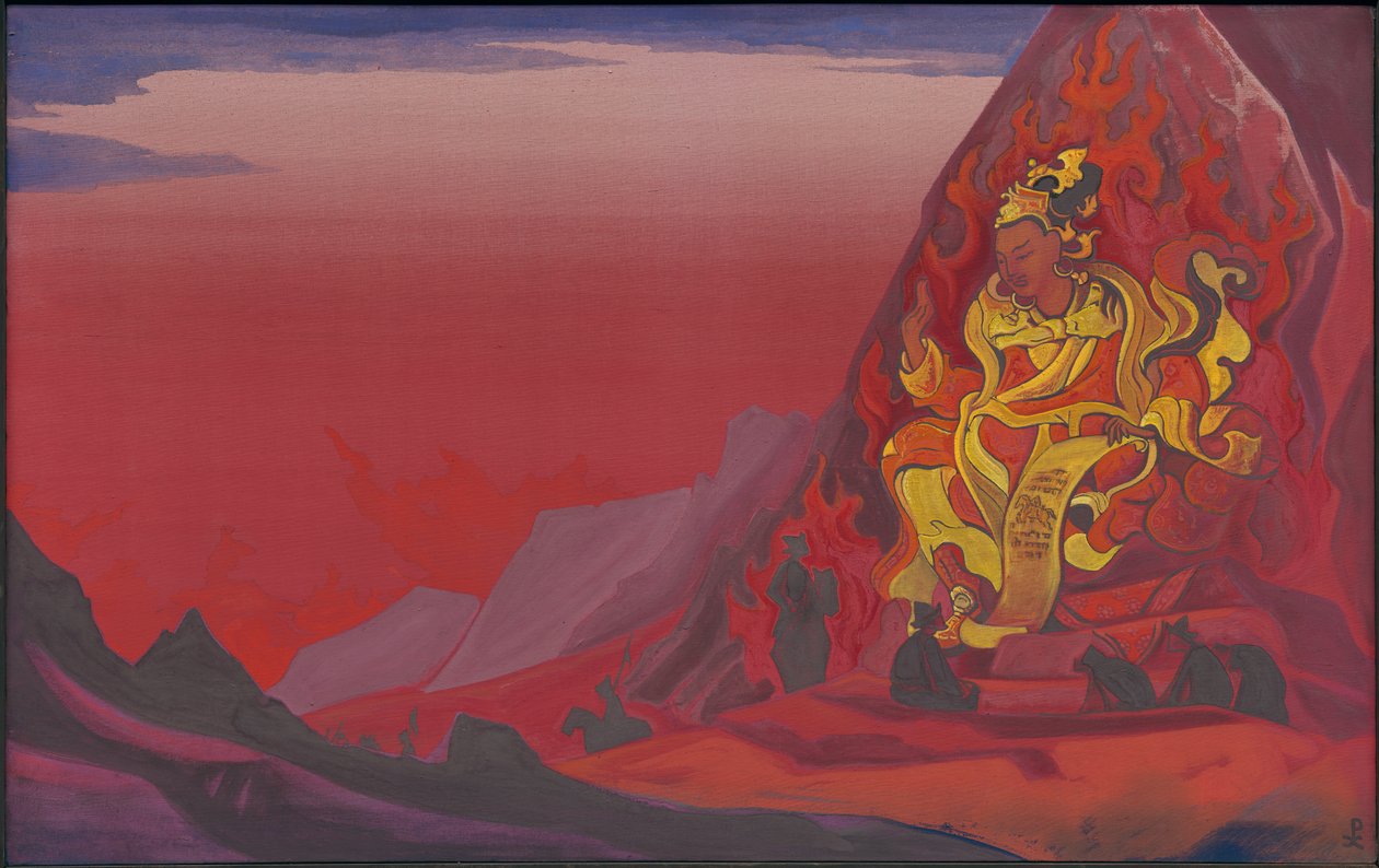Kommando over Rigden Djapo, 1933 af Nicholas Roerich
