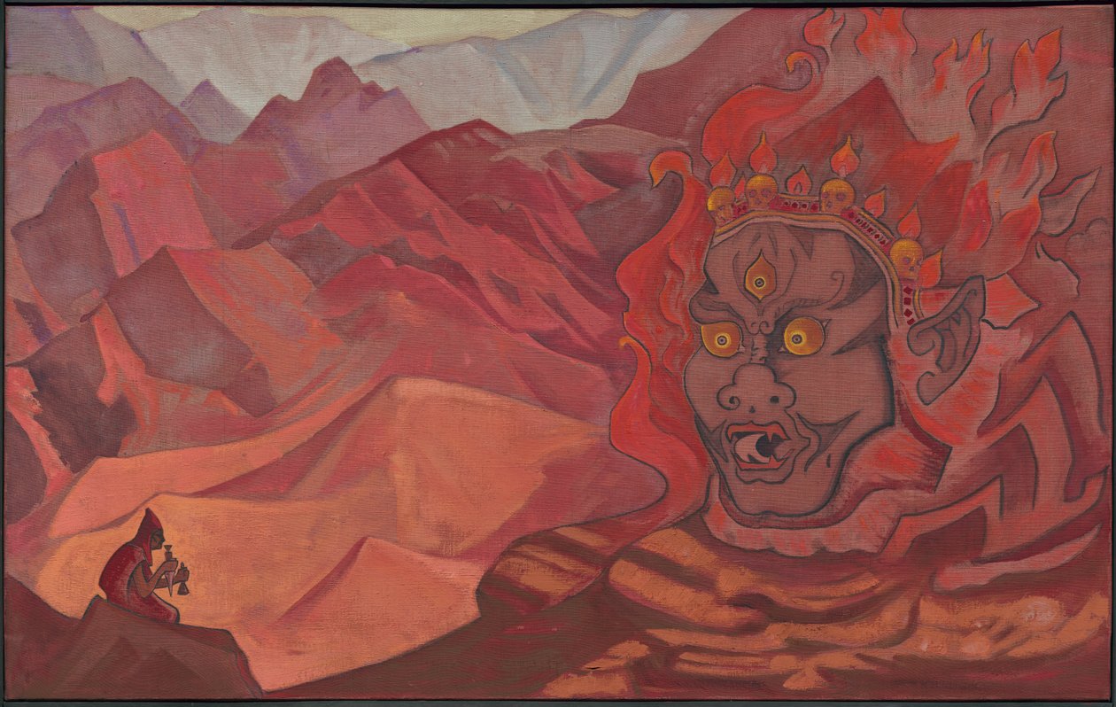 Dorje, the Daring One, "Banners of the East", serien, 1925 af Nicholas Roerich