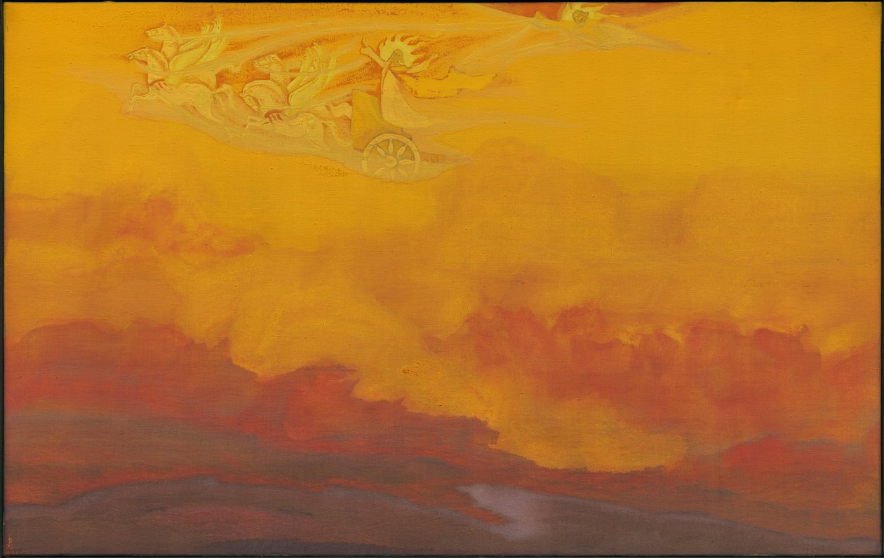 Profeten Elias, 1931 af Nicholas Roerich