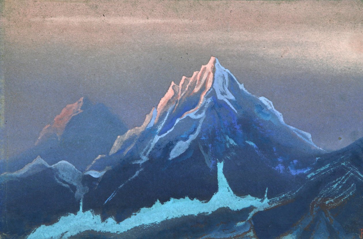 Himalaya, 1943. af Nicholas Roerich