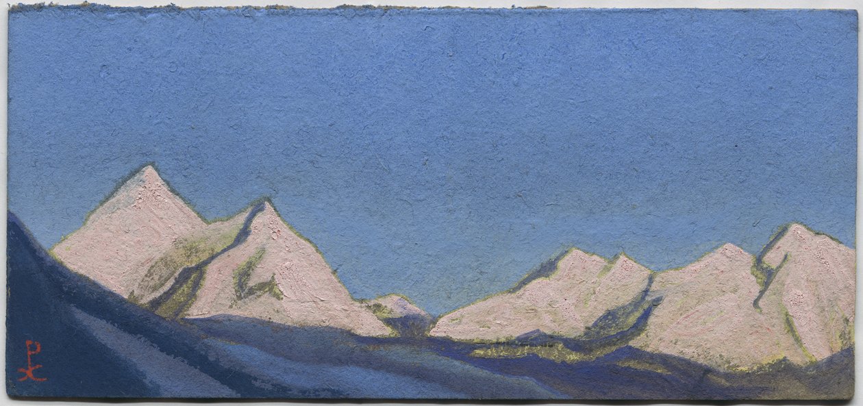 Himalaya, 1944 af Nicholas Roerich