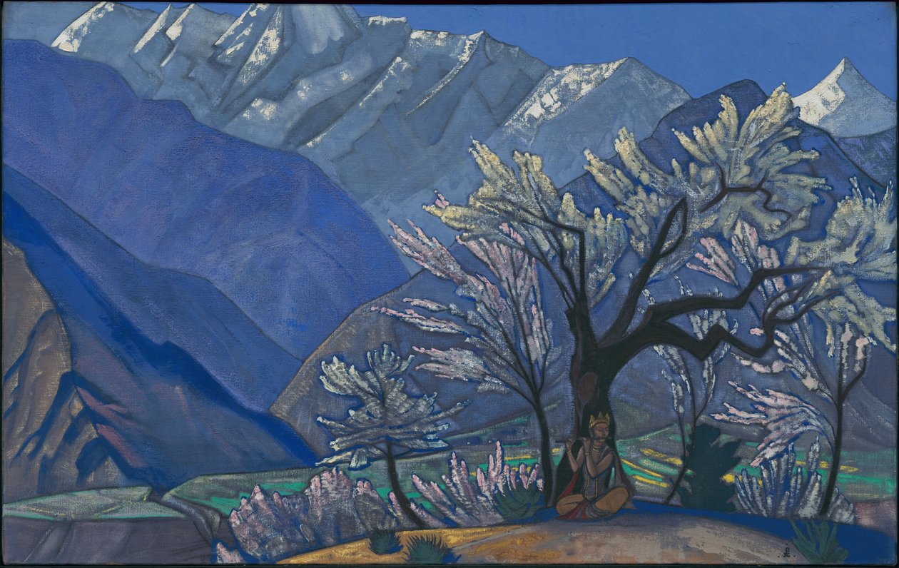 Krishna, "Kulu"-serien, 1929 af Nicholas Roerich