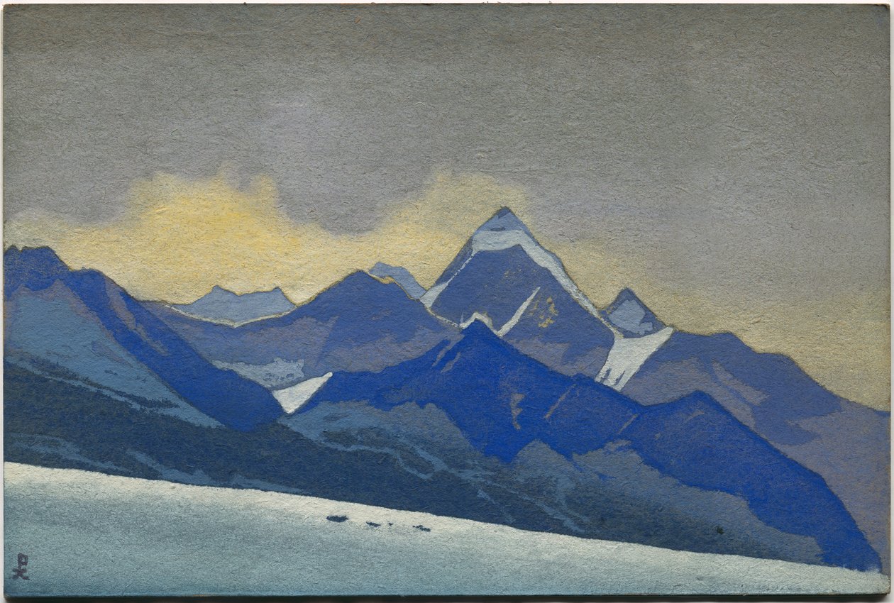 Lahul, 1936 af Nicholas Roerich