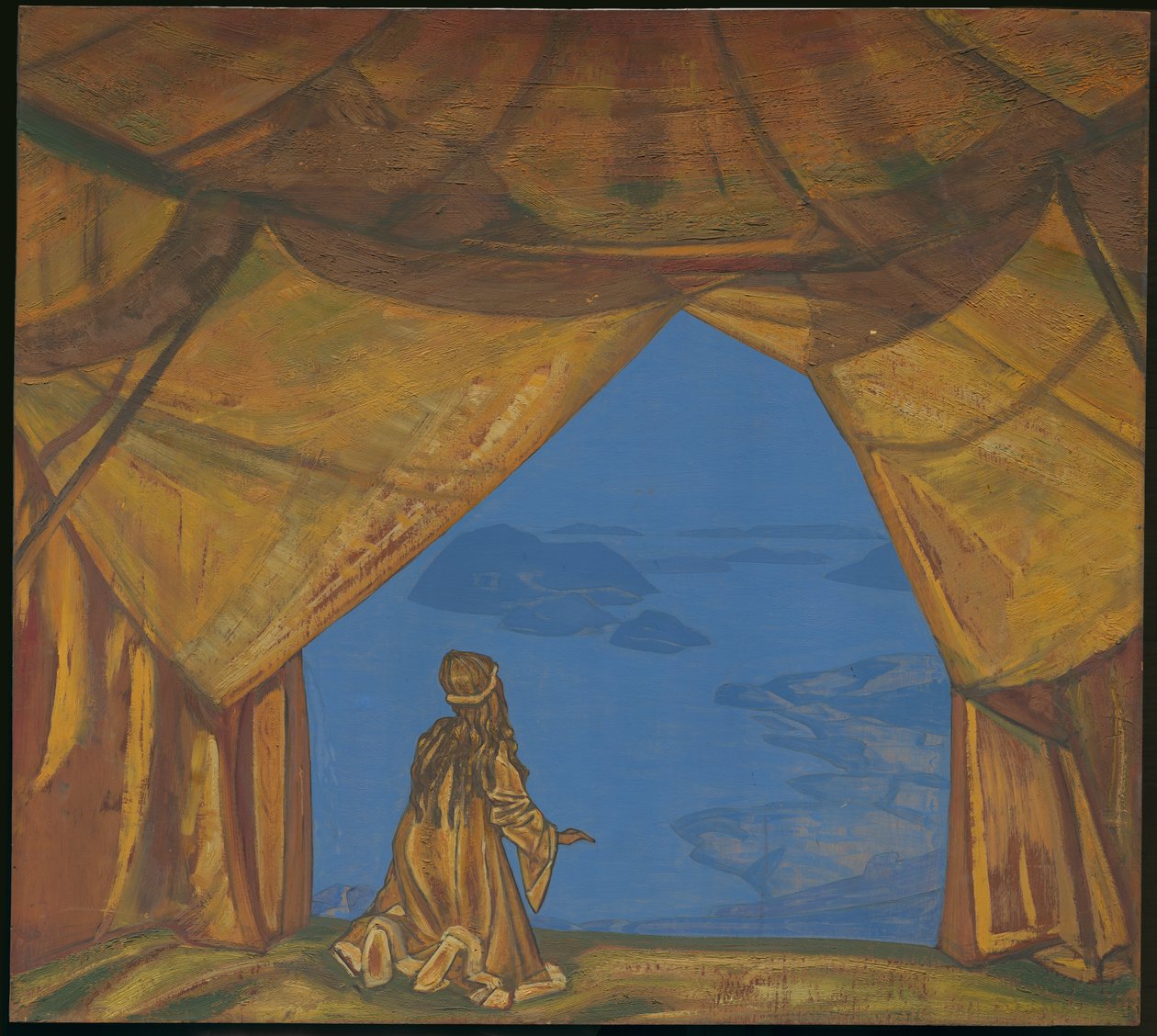 Nattens Herre, 1918 af Nicholas Roerich