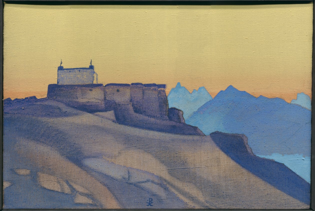 Kloster, Sissu, 1932 af Nicholas Roerich