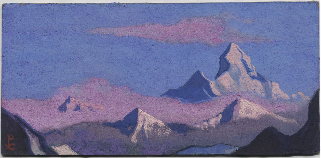 Nanda Devi, 1944 af Nicholas Roerich
