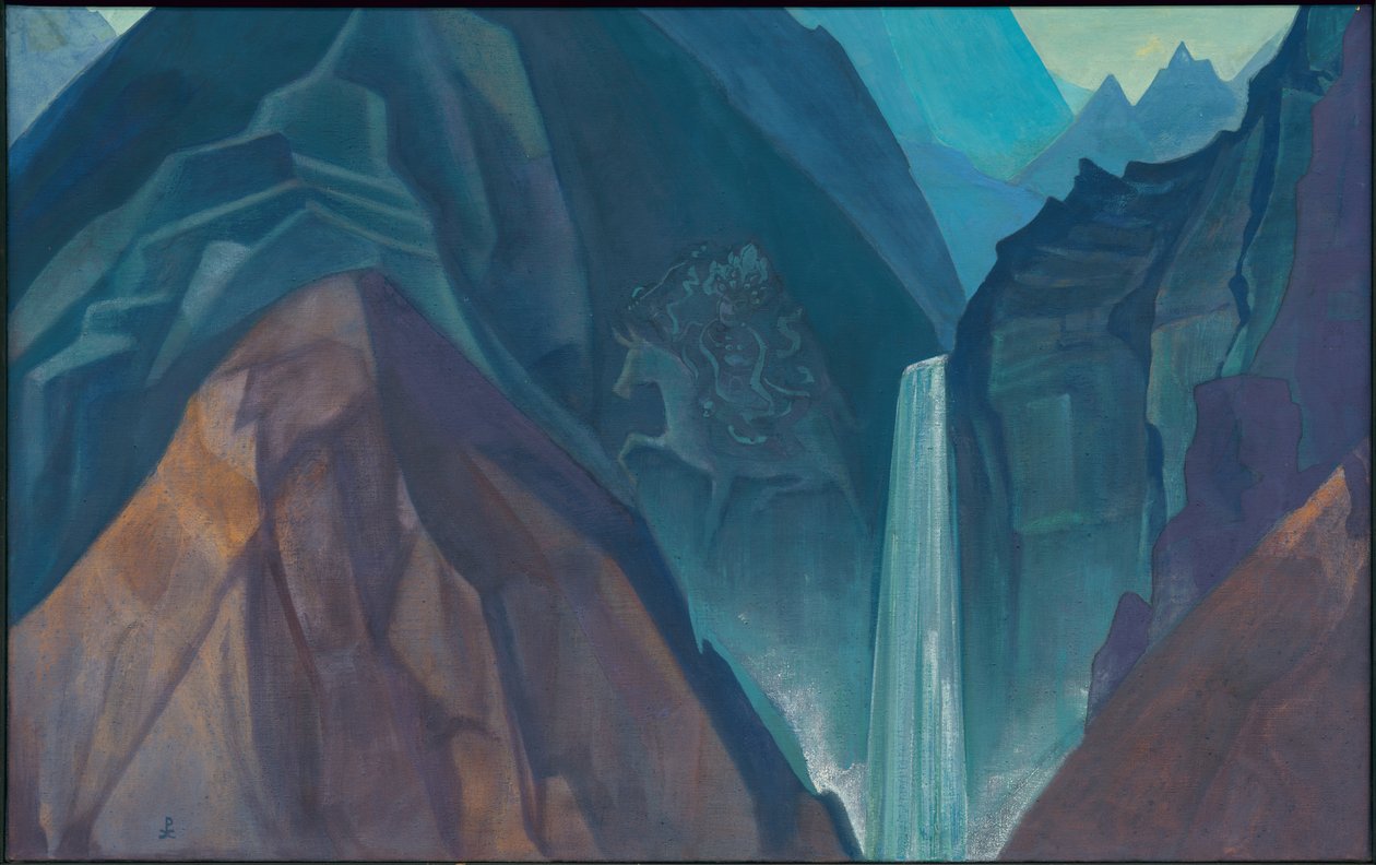 Palden Lhamo, 1931 af Nicholas Roerich