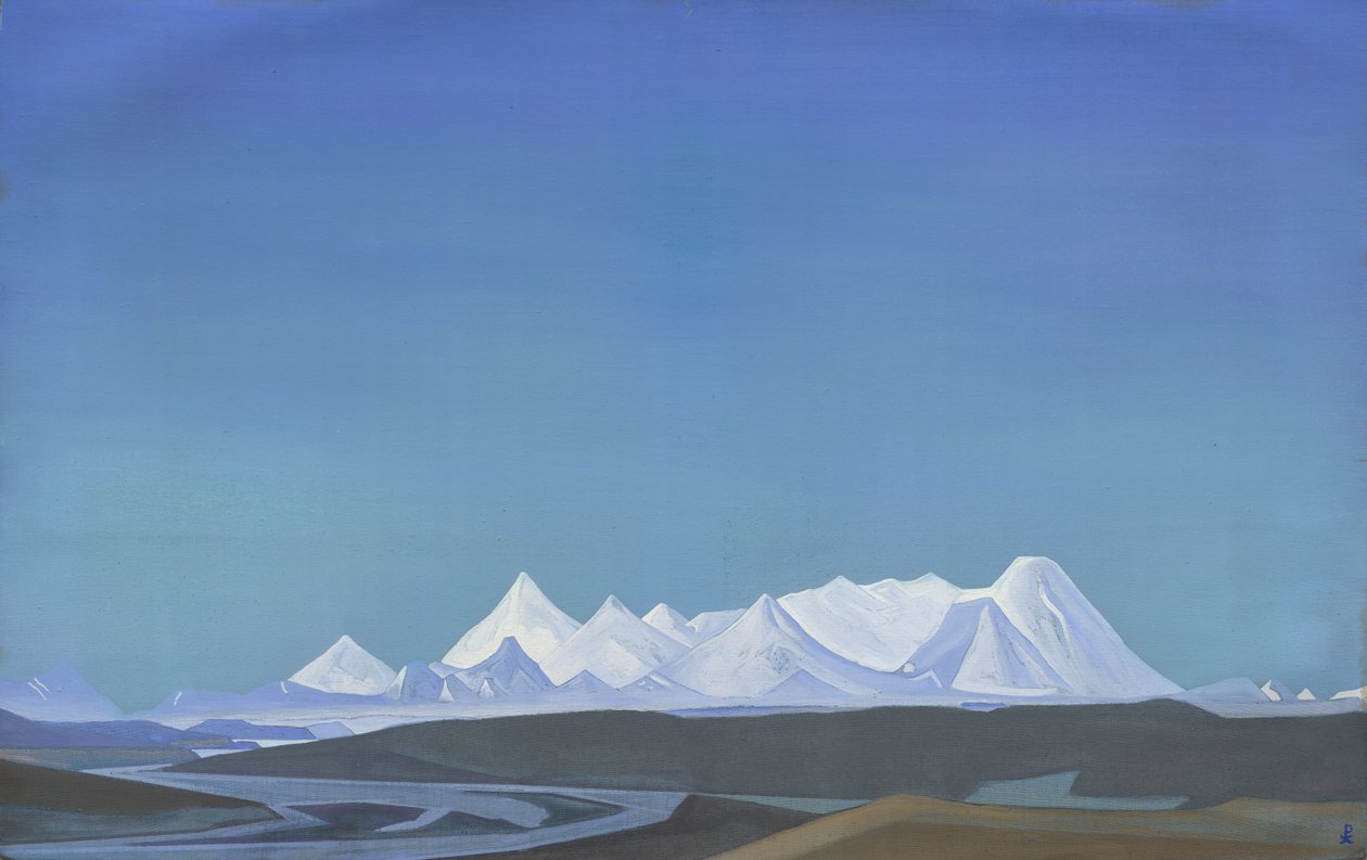Den største og helligste af Tangla, 1932 af Nicholas Roerich