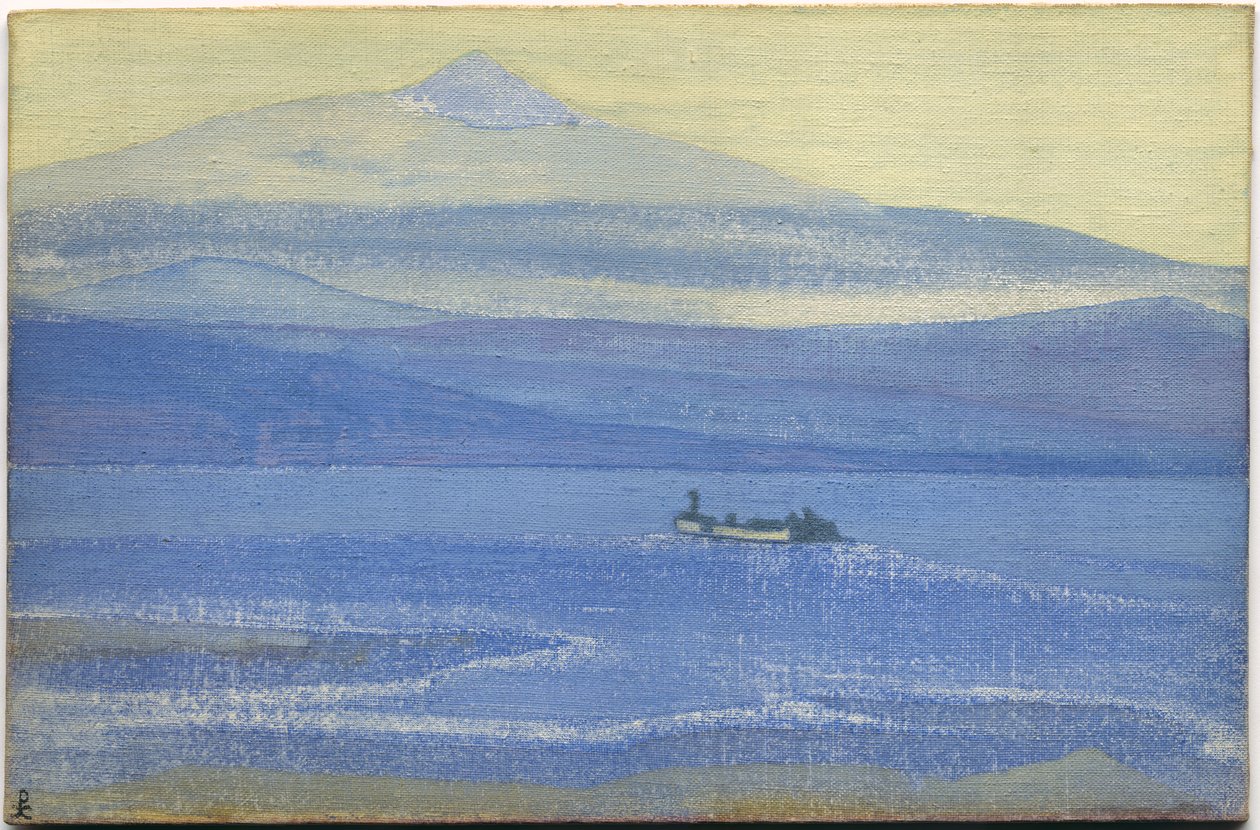 Tibetansk sti, 1931 af Nicholas Roerich
