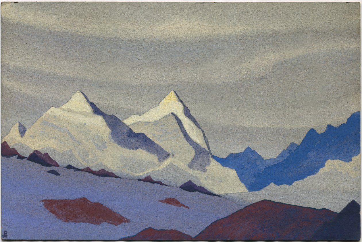 Vestlige Himalaya, 1936 af Nicholas Roerich