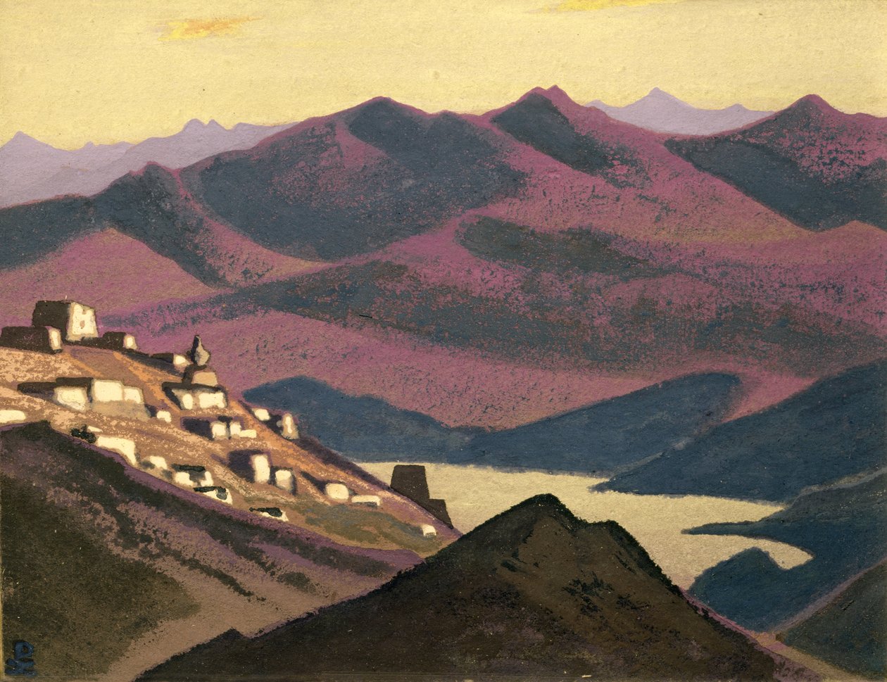 Yam-Zo-søen, 1937 af Nicholas Roerich