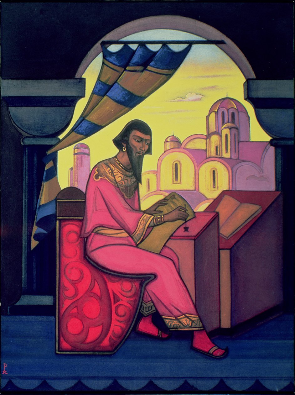 Yaroslav den Vise af Nicholas Roerich