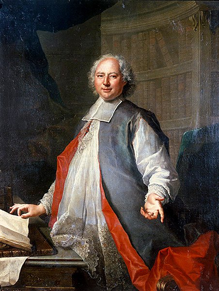 Portræt af en mand, muligvis Abbe Augustin-Claude Geoffroy D