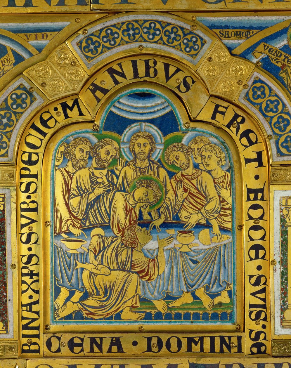 Den sidste nadver, fra Verdun-alteret ... af Nicholas of Verdun