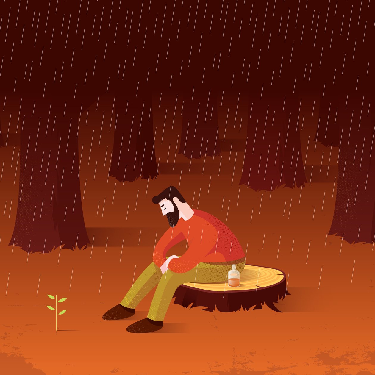 Livet går videre, 2015 (digital) af Nick Diggory