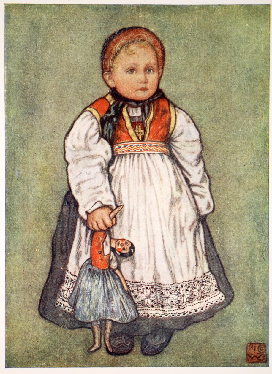 En Baby af Telemarken, 1905 af Nico Jungman