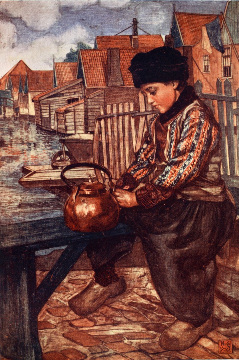 En drengekedel, 1904 af Nico Jungman