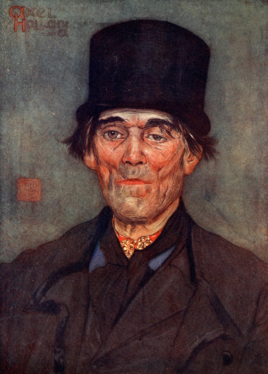 En gammel mand fra Axel, 1904 af Nico Jungman