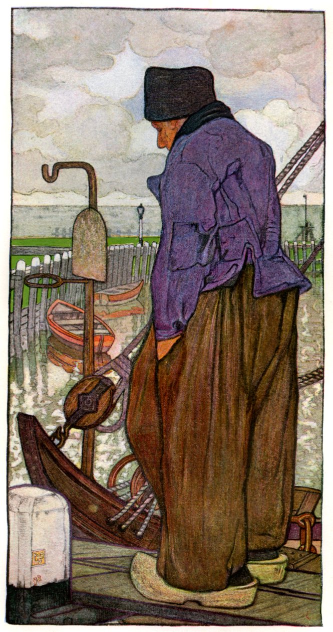 En hollandsk bådsmand, 1898. af Nico Jungmann