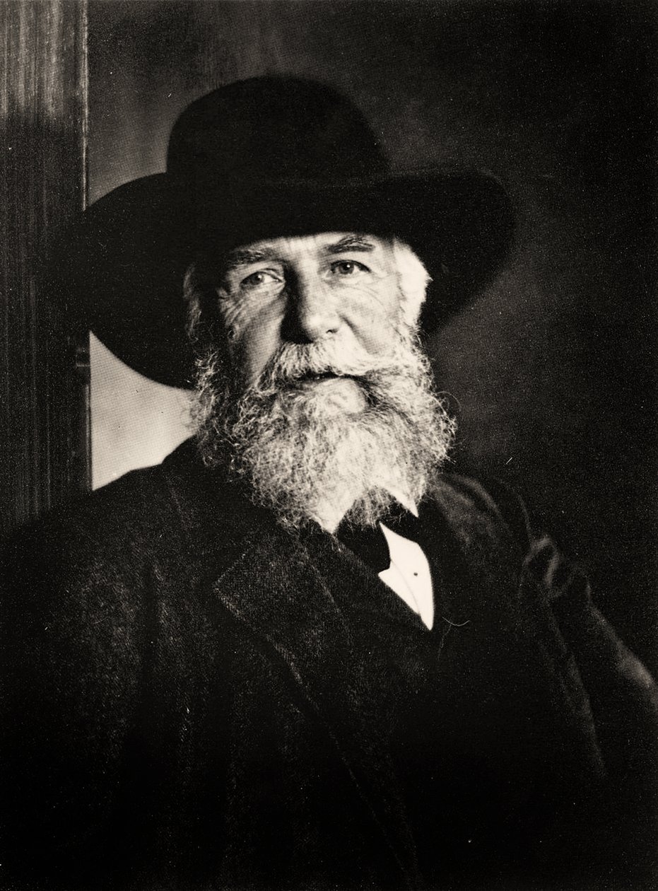 Portræt af Ernst Haeckel, ca. 1910 (foto) af Nicola Perscheid