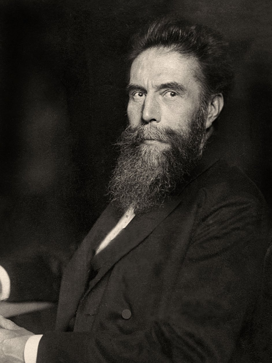 Portræt af Wilhelm Röntgen af Nicola Perscheid