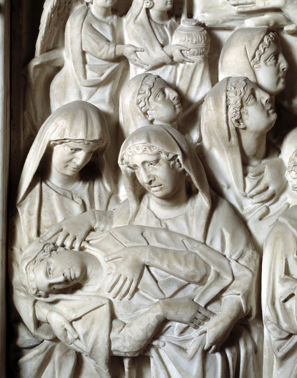 The Crucifixion Detail Chair realiseret af Nicola Pisano af Nicola Pisano