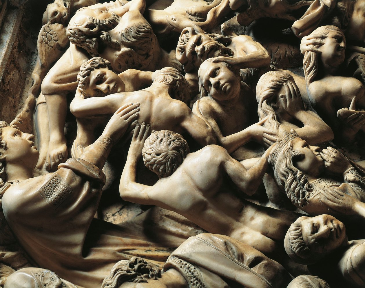 Den sidste dom (marmor) af Nicola Pisano
