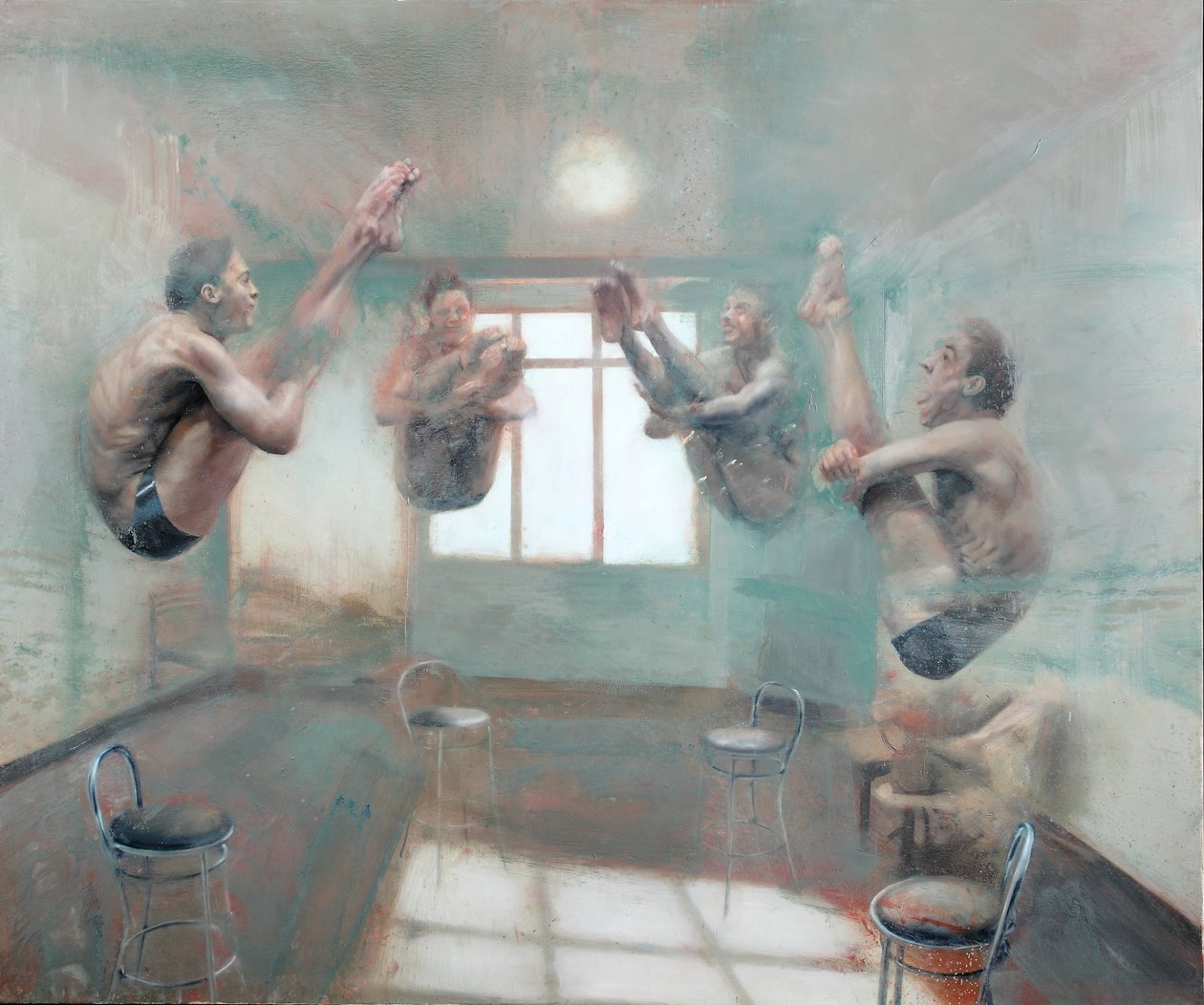 Stuffers, 2013 (olie på lærred) af Nicola Pucci