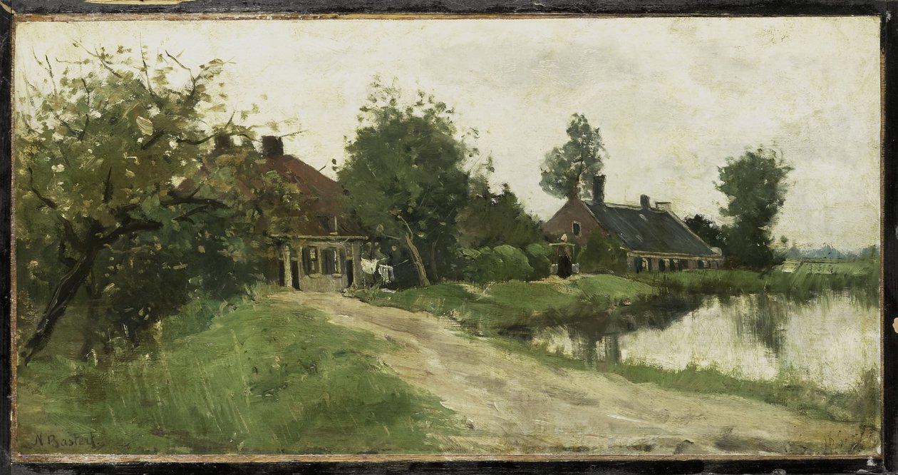 Nær Breukelen på Vecht af Nicolaas Bastert