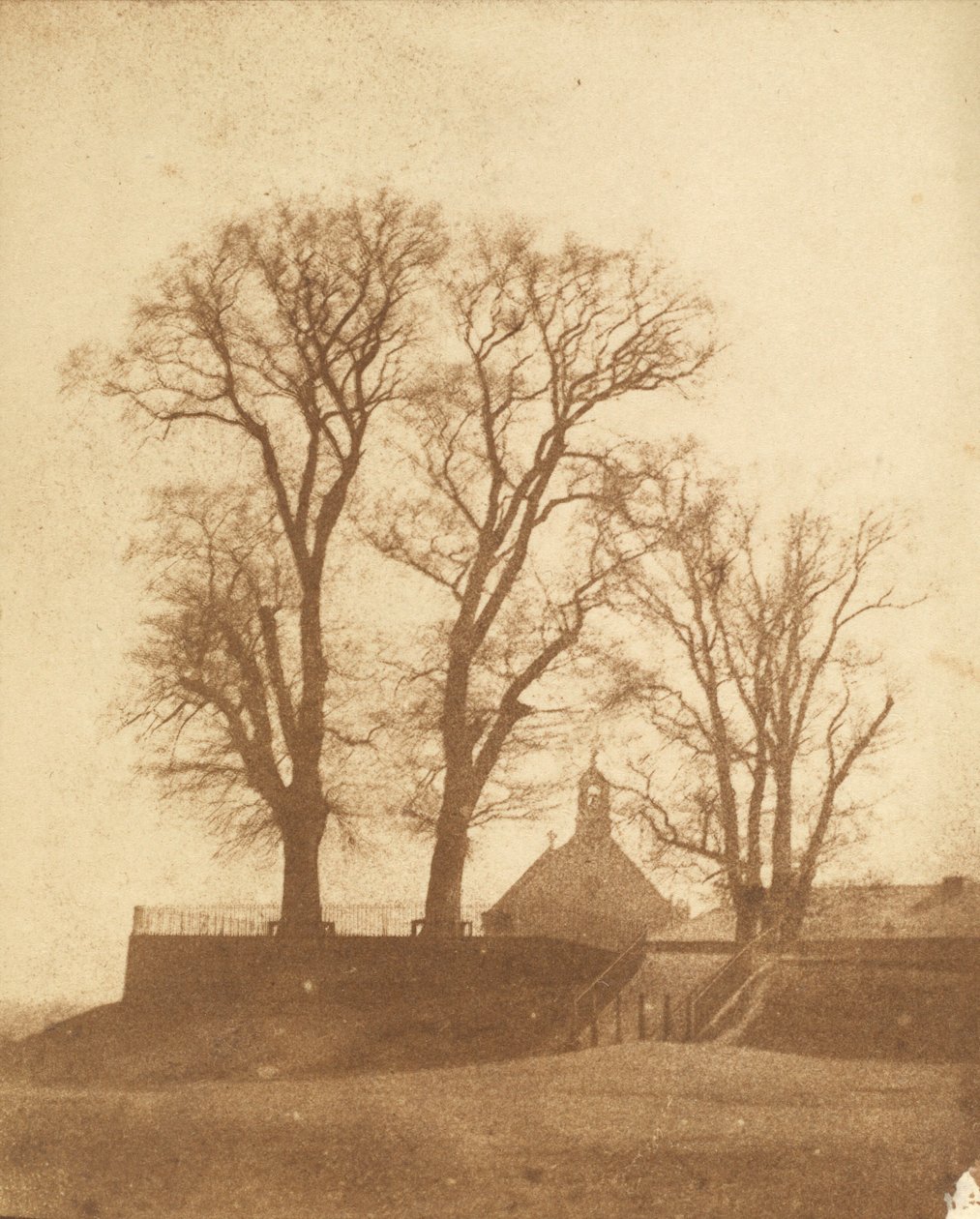 Forbury Hill, Reading, ca. 1845 (foto) af Nicolaas Henneman