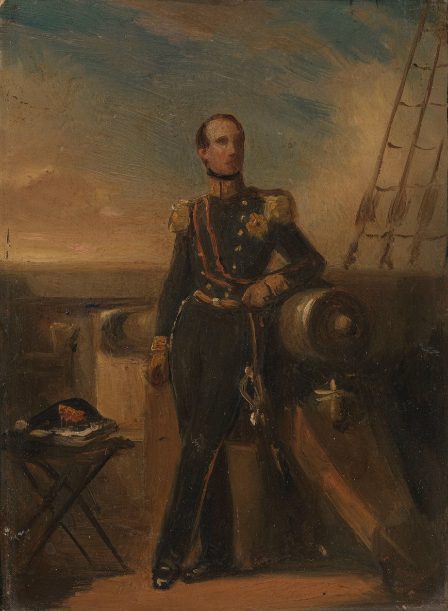 Portræt af Hendrik, Prins af Holland af Nicolaas Pieneman