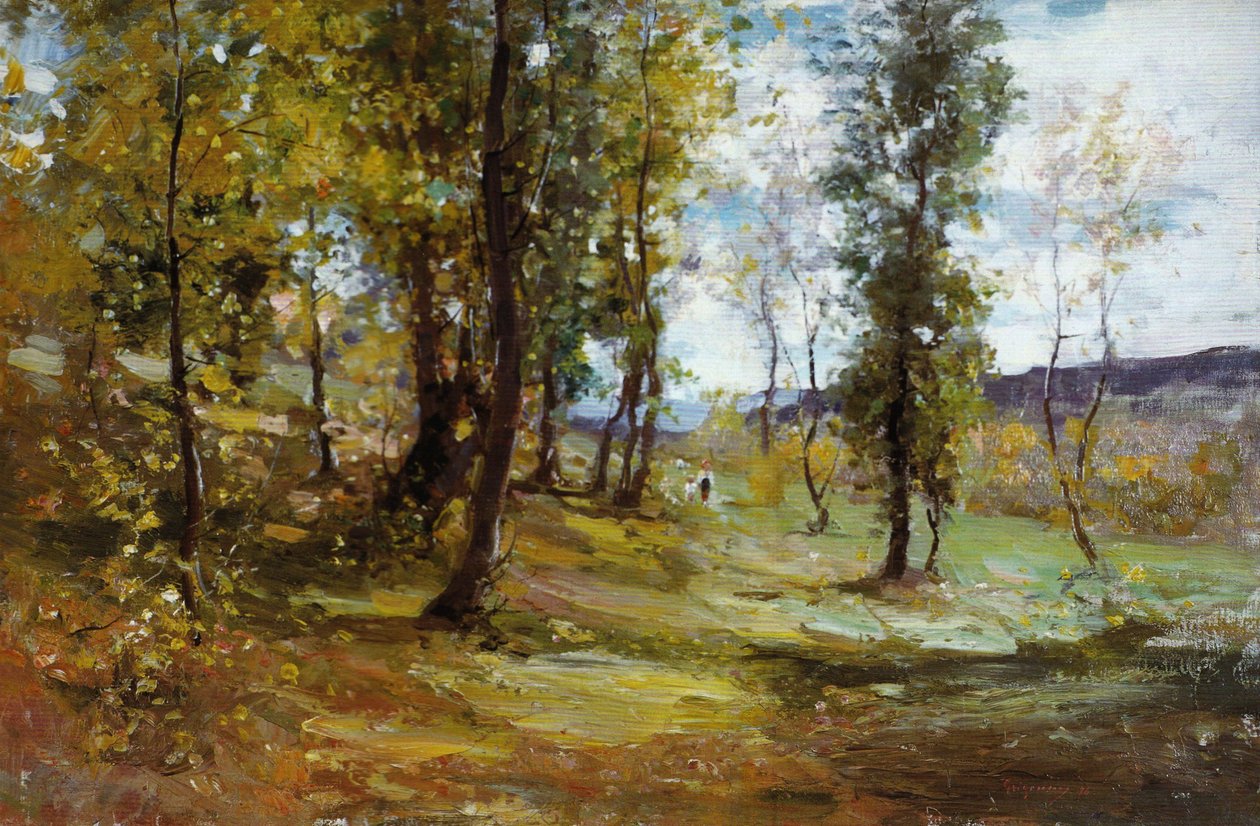 Waldlichtung af Nicolae Grigorescu