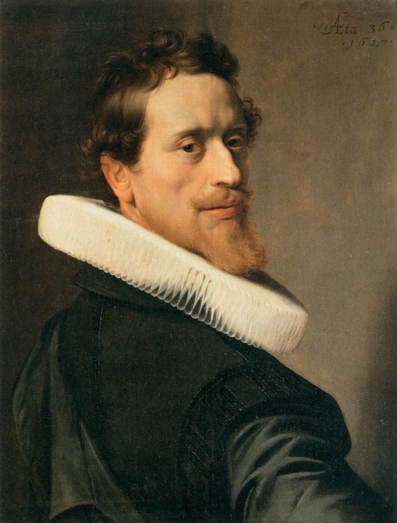 Selvportræt i en alder af seksogtredive år af Nicolaes Eliaszoon Pickenoy