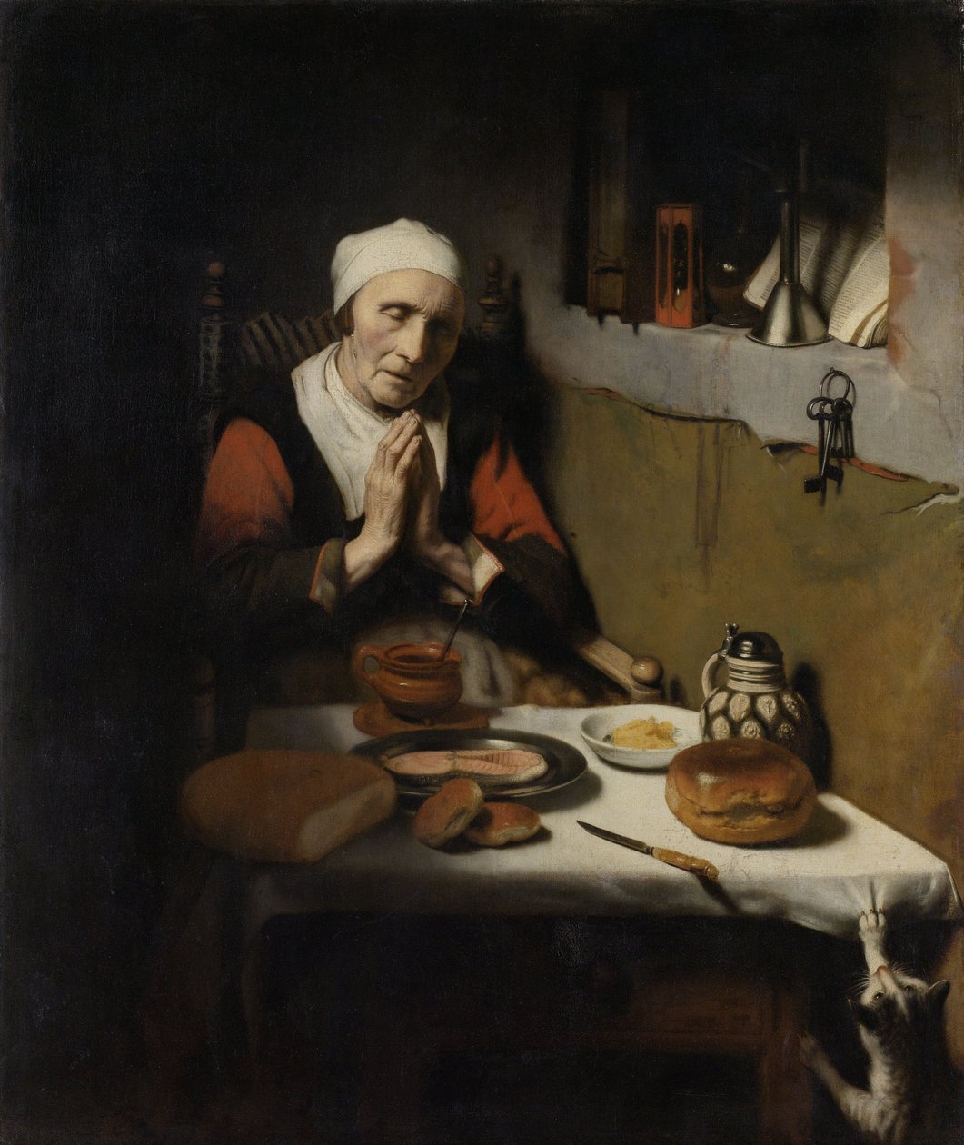 Old Woman Saying Grace, kendt som 