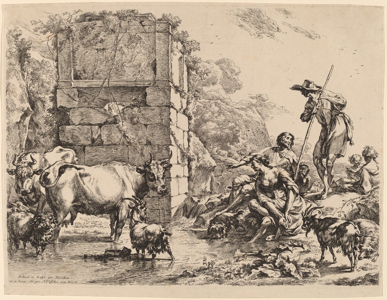 Kodrik, 1680. af Nicolaes Berchem